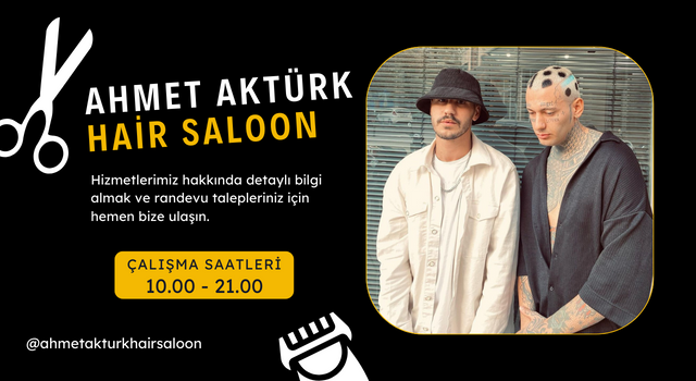 Haircut and Shaves Template Facebook Cover 640 × 350 piksel 7 - Ahmet Aktürk Hair Saloon